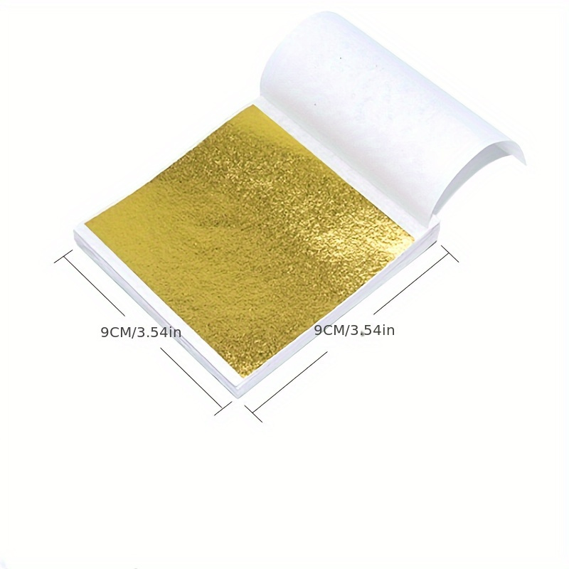 Aomily 9x9cm 100 Sheets Practi - Gold Foil Flakes recension och pris