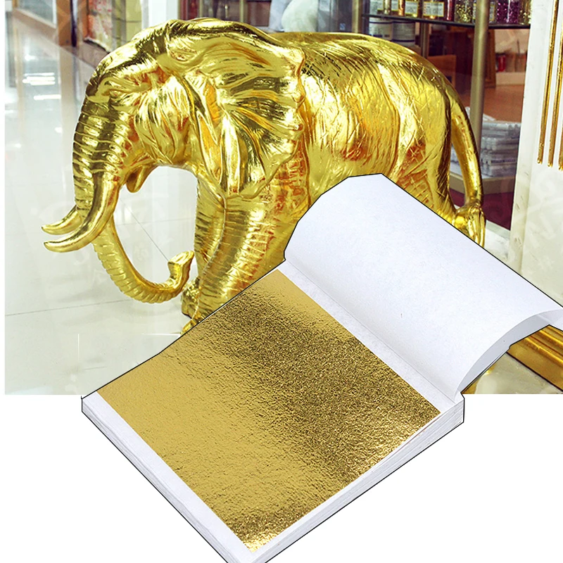 Aomily 9x9cm 100 Sheets Practi - Gold Foil Flakes recension och pris