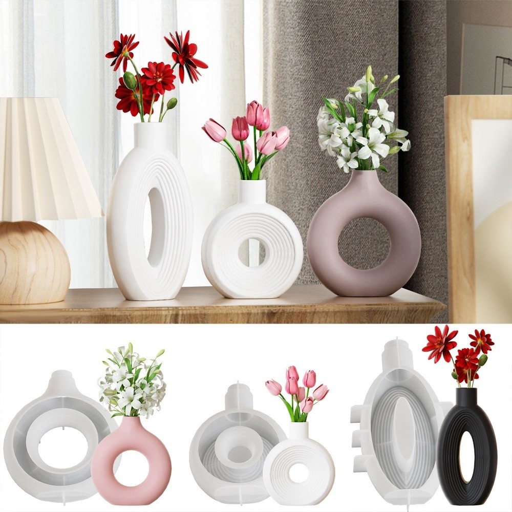 Modern Oval Stripe Silicone Va - Resin Craft Workshop recension och pris