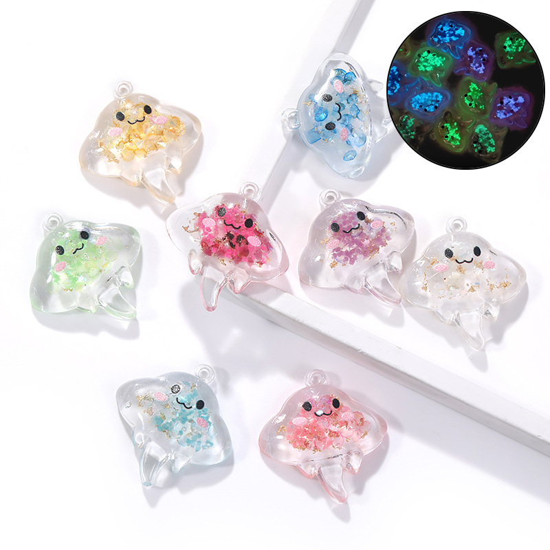 10Pcs Luminous Manta rays Resi - Resin Craft Projects recension och pris