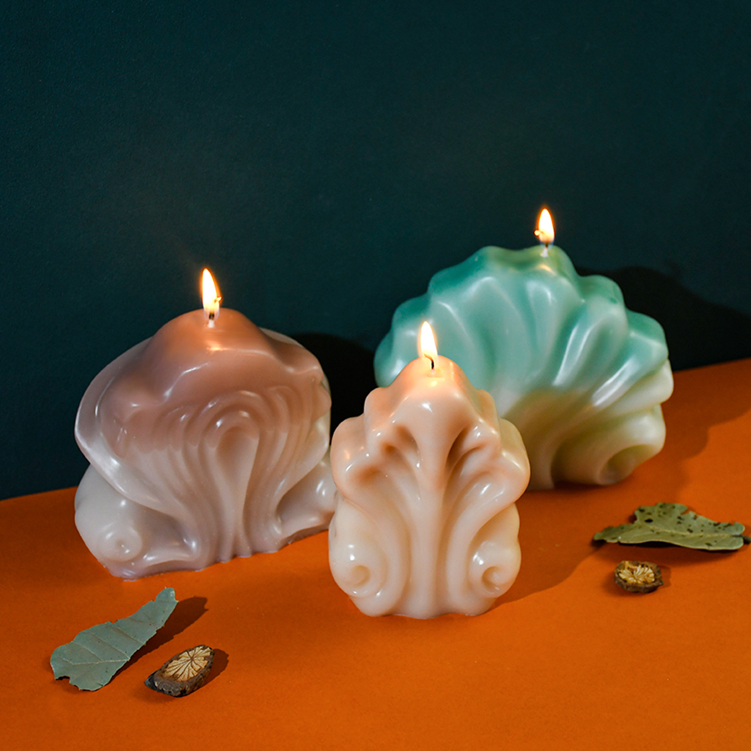 Ocean Shell Candle Silicone Mo - Resin Ocean Wave Mold recension och pris