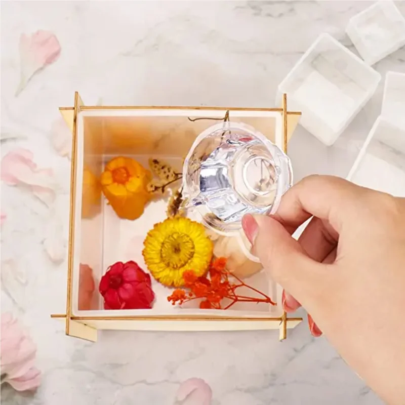 Large Square Resin Molds Upgra - Flower Preservation Resin recension och pris