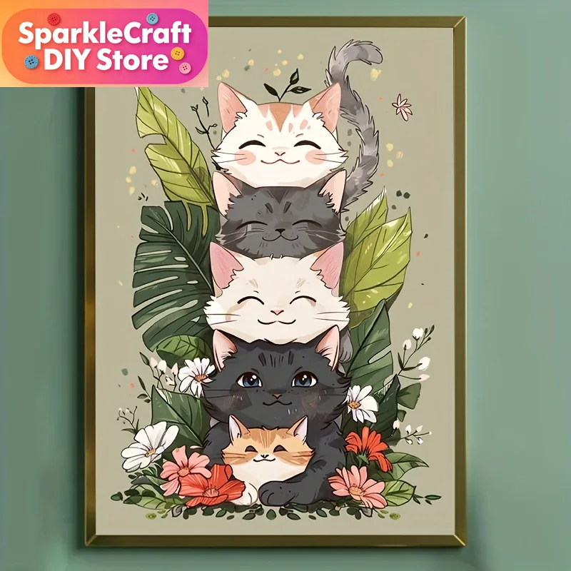 1pc frameless 5D Diamond Paint - Resin Craft For Beginners recension och pris