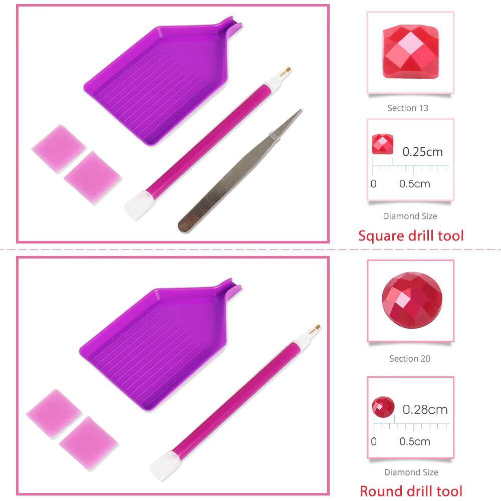 1PC frameless  Diamond Paintin - Resin Craft Ideas recension och pris