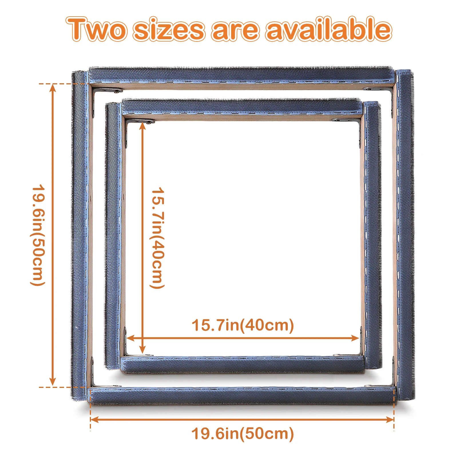 Punch Needle Frame Square Embr - Wood Ring Blank recension och pris