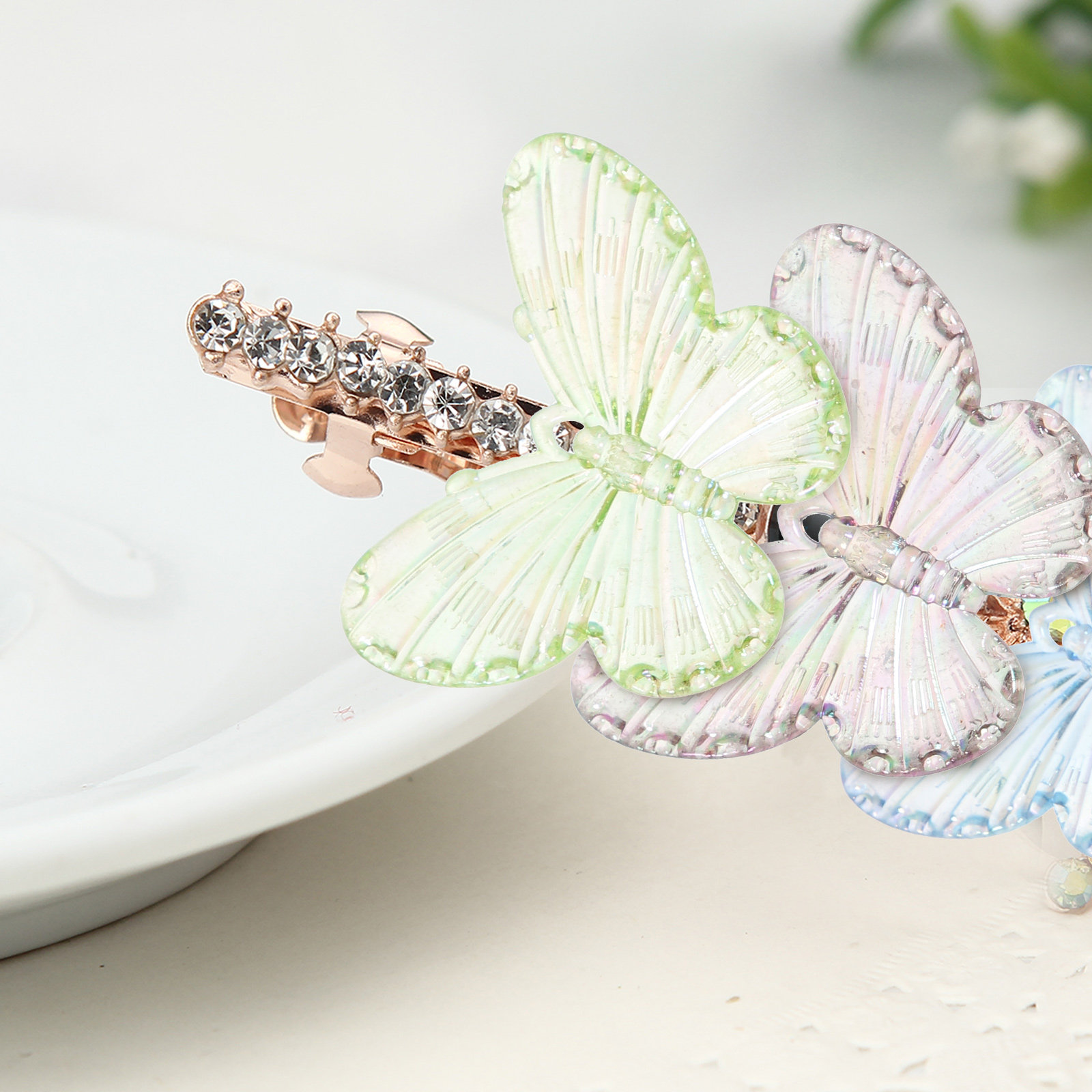40Pcs Electroplated Butterflie - Resin Craft Supplies recension och pris