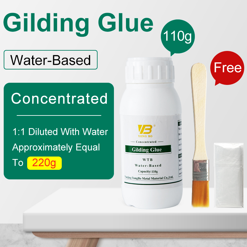 110g Gilding Glue for Gold Lea - Gold Foil Flakes recension och pris