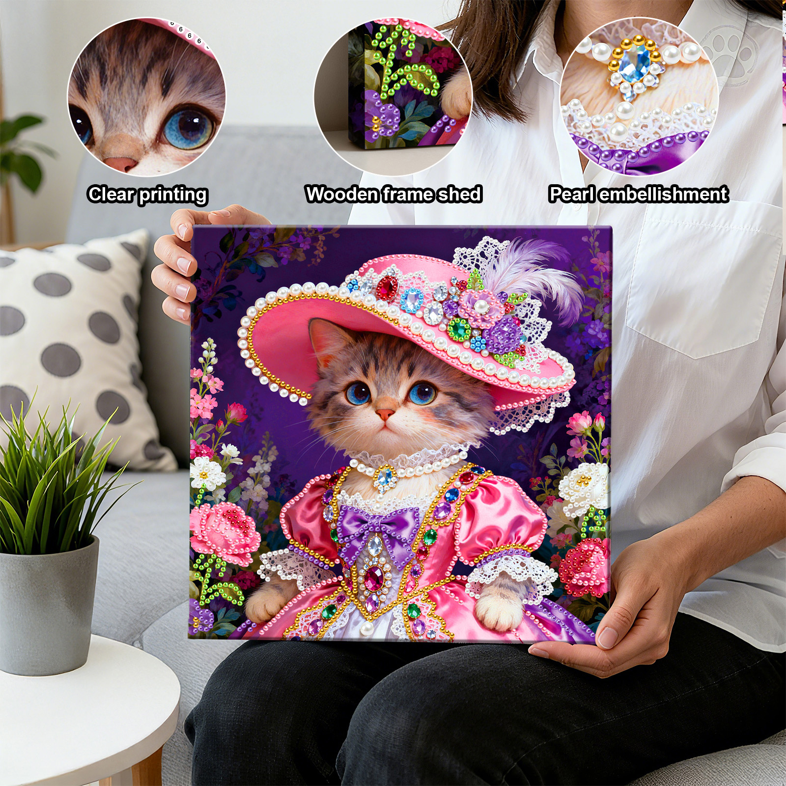 DIY Pearl Art Painting for Adu - Resin Craft For Beginners recension och pris
