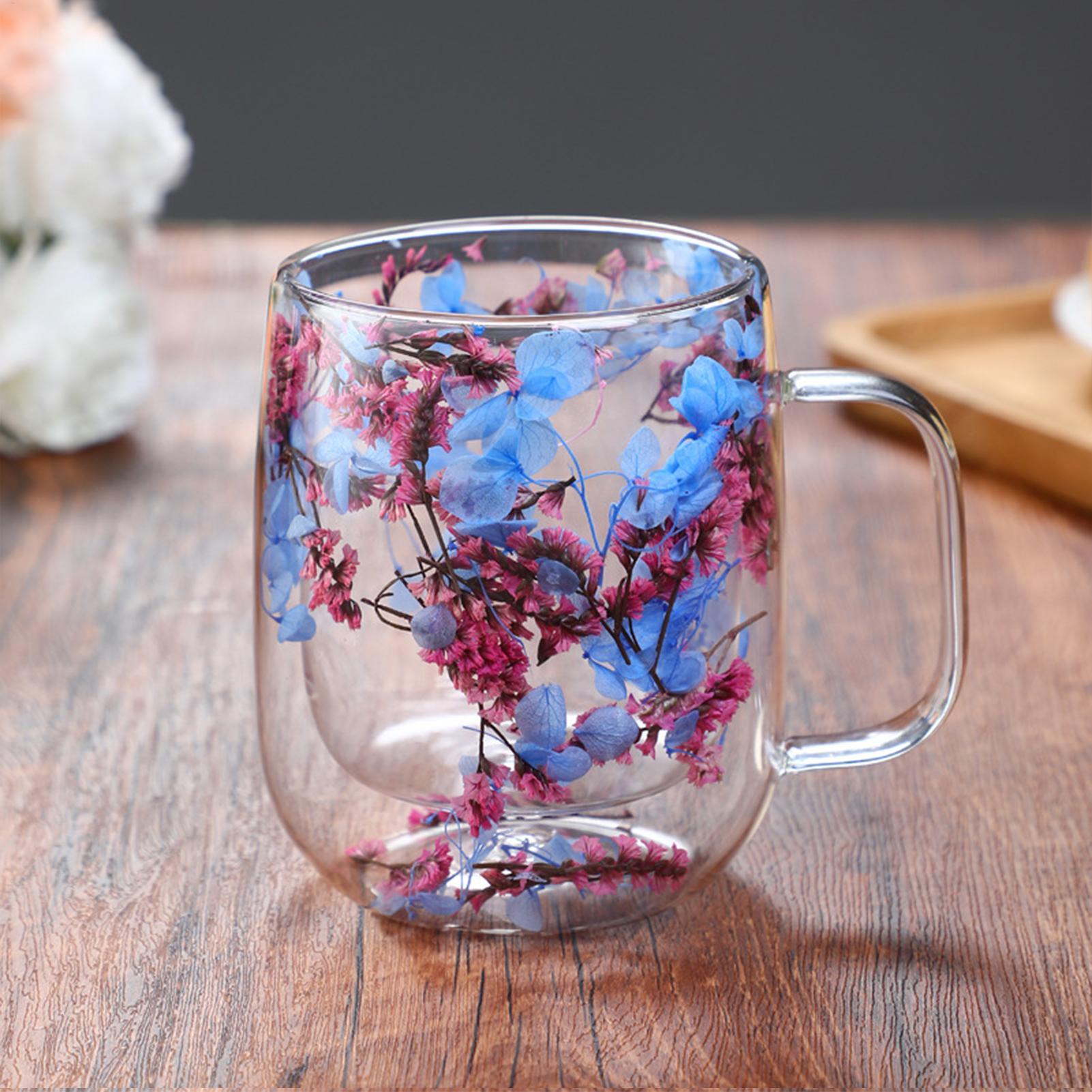 450ml Double Wall Glass Coffee - Dried Flower Bulk recension och pris