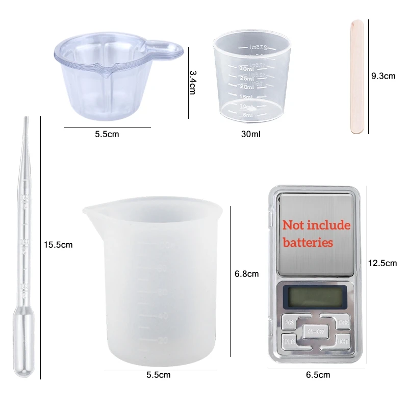 Epoxy Resin Kit Crystal Clear  - Epoxy Uv Resin Kit recension och pris