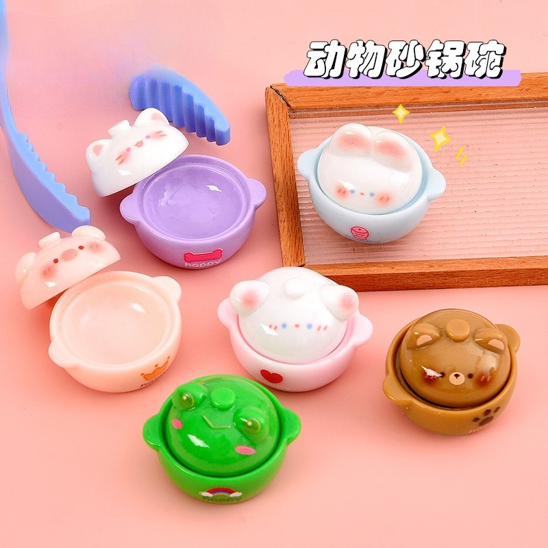 6PCS Animal Clay Pot Resin Cha - Resin Craft Supplies recension och pris