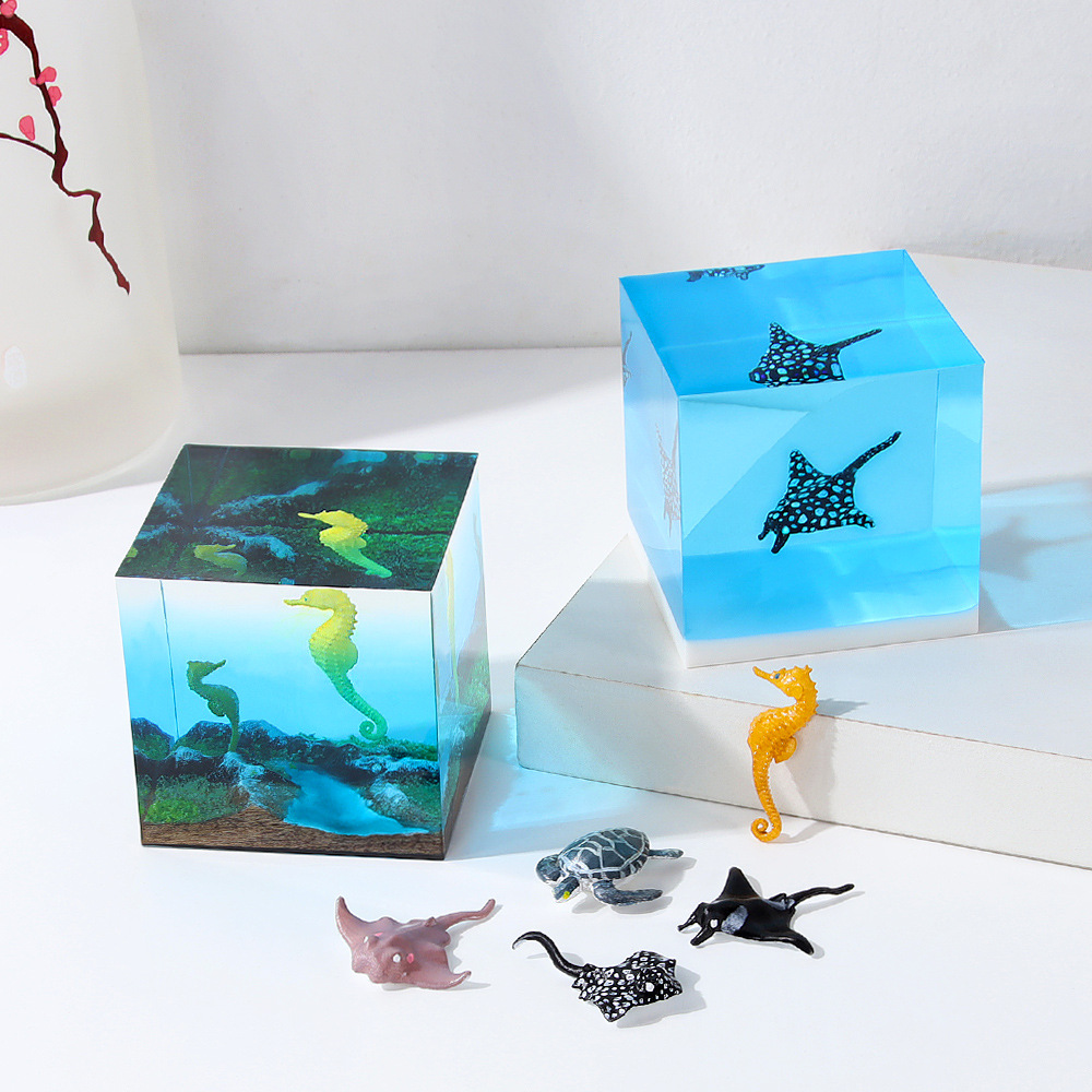3D Craft Diy Mini Decor Sea An - Resin Craft Ideas recension och pris