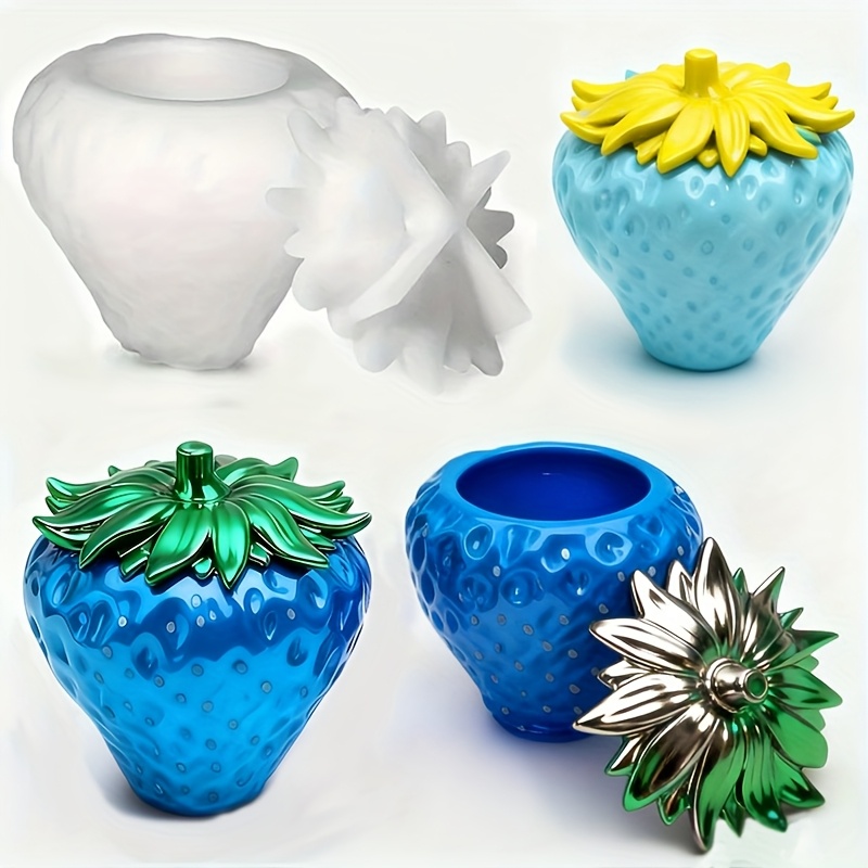 1 piece of strawberry can resi - Resin Craft Ideas recension och pris