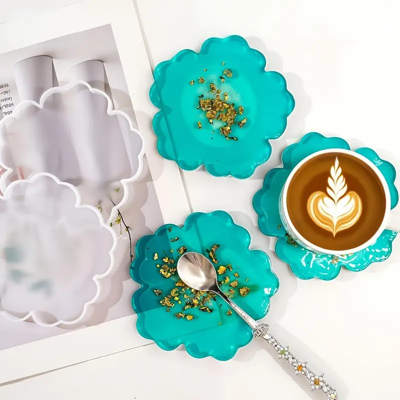 diy sakura shaped resin mold - - Geode Mold Silicone recension och pris