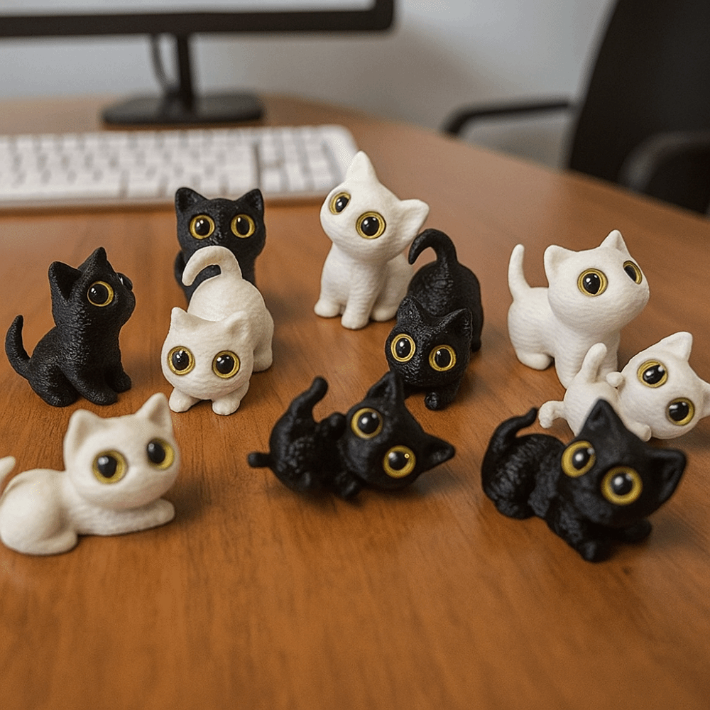 PLA Halloween Cat Anime Figure - Resin Craft Ideas recension och pris