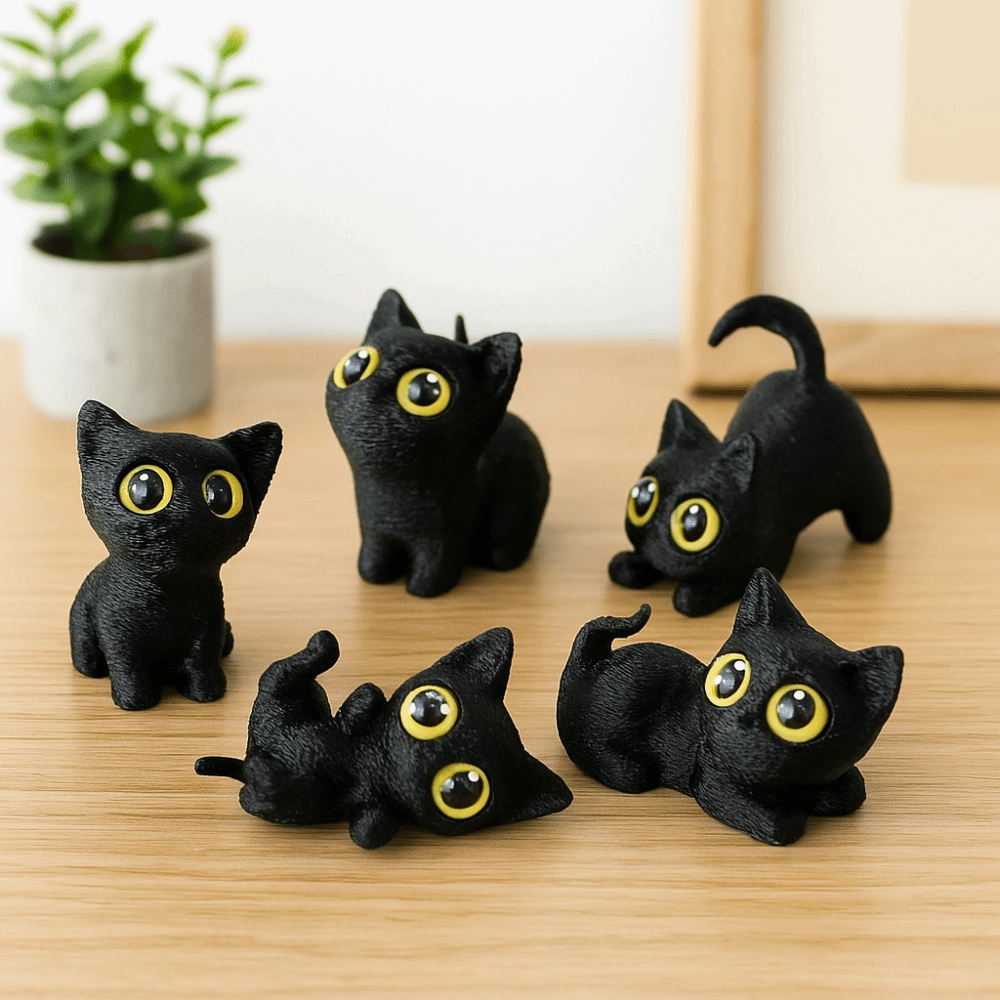 PLA Halloween Cat Anime Figure - Resin Craft Ideas recension och pris