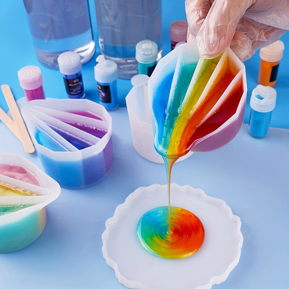 2/3/4/5 Grids Silicone Split C - Mixing Cup Silicone recension och pris