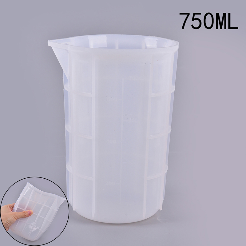 【Q】750ml Silicone Measuring Cu - Mixing Cup Silicone recension och pris