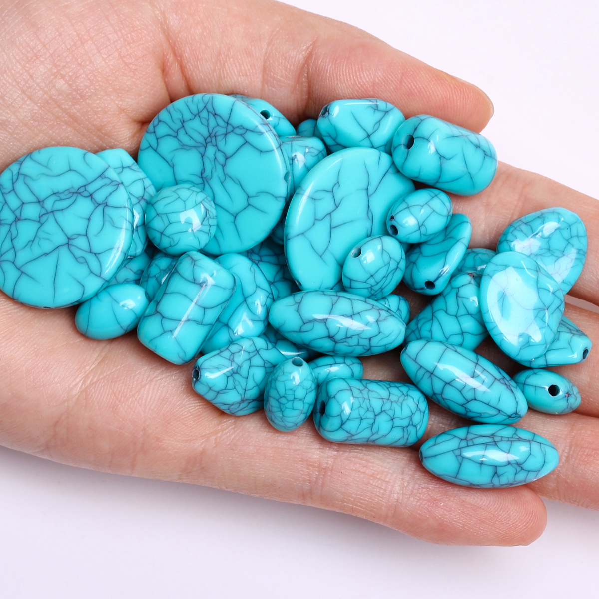 30-5pcs/bag Geometric Imitated - Resin Craft Projects recension och pris