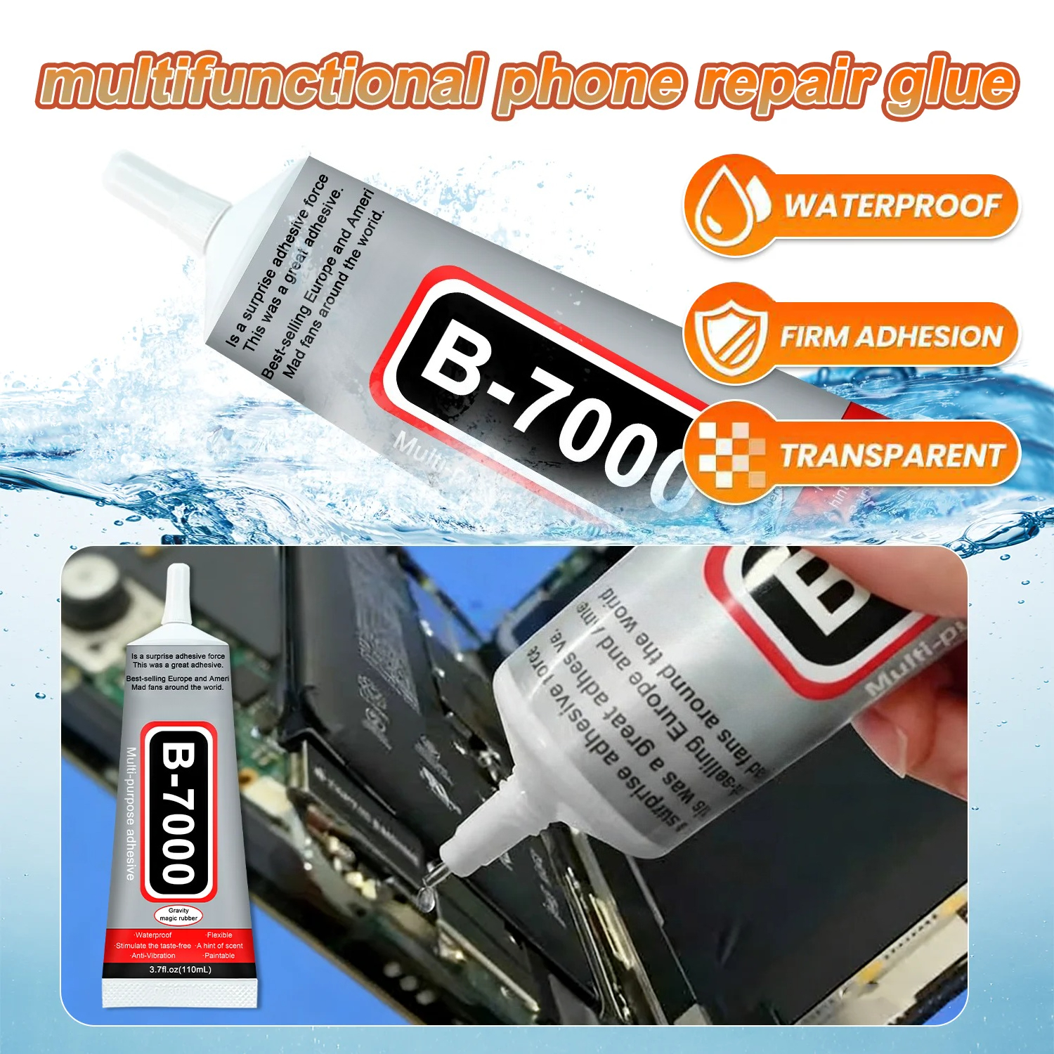 Super Glue B-7000 Loolifl 1-10 - Resin Craft Material recension och pris