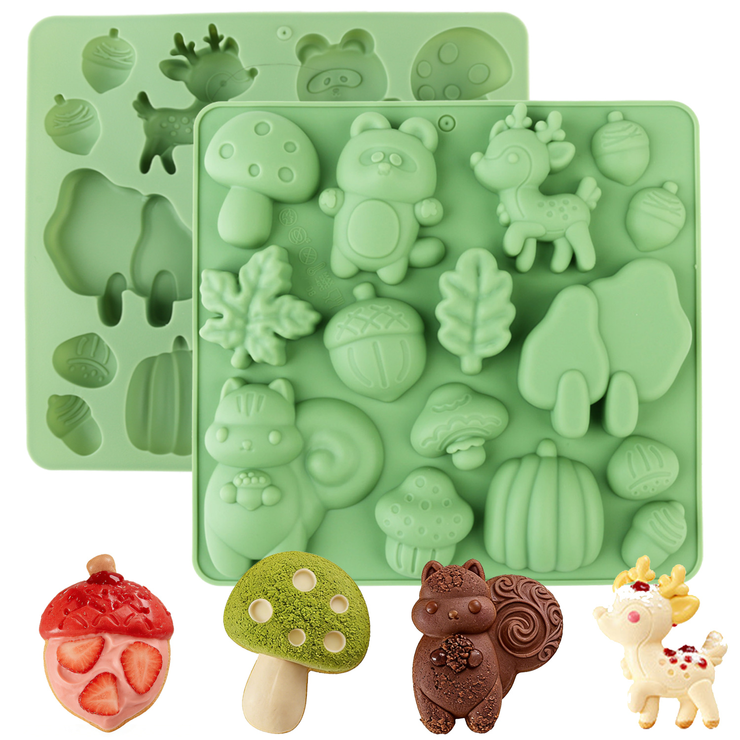 1 Silicone Cake Mold in the Sh - Resin Craft Material recension och pris