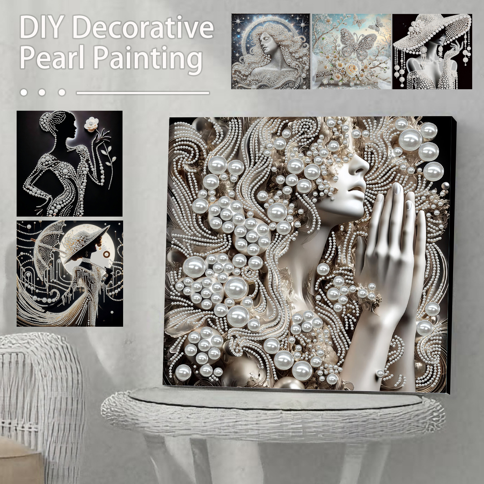 DIY Ladies Pearl Diamond Paint - Resin Craft Supplies recension och pris