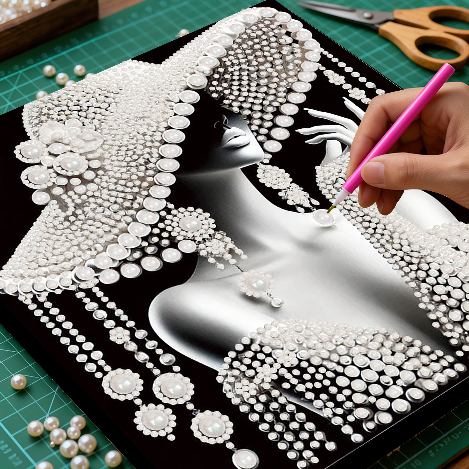 DIY Ladies Pearl Diamond Paint - Resin Craft Supplies recension och pris
