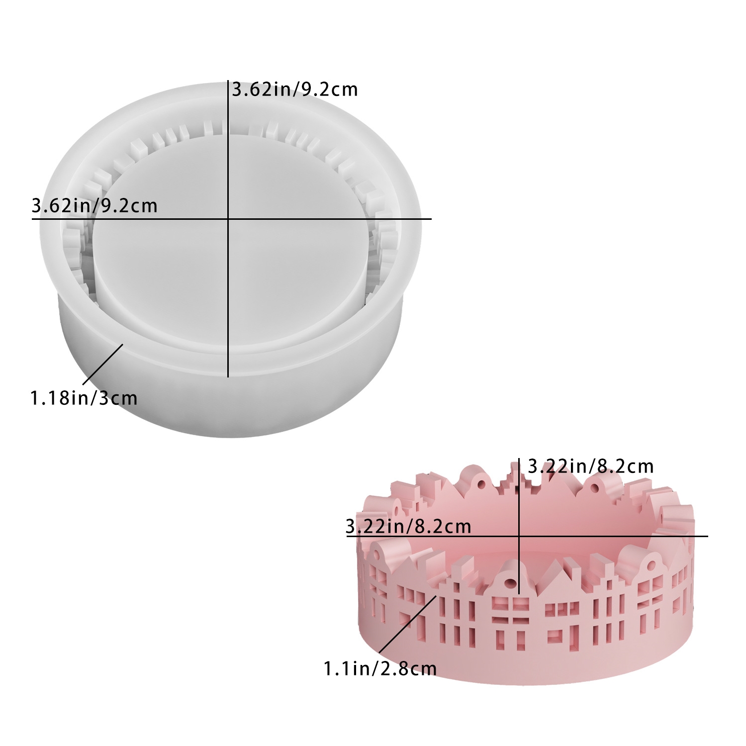 Hollow House Mold Flexible Res - Resin Craft Workshop recension och pris