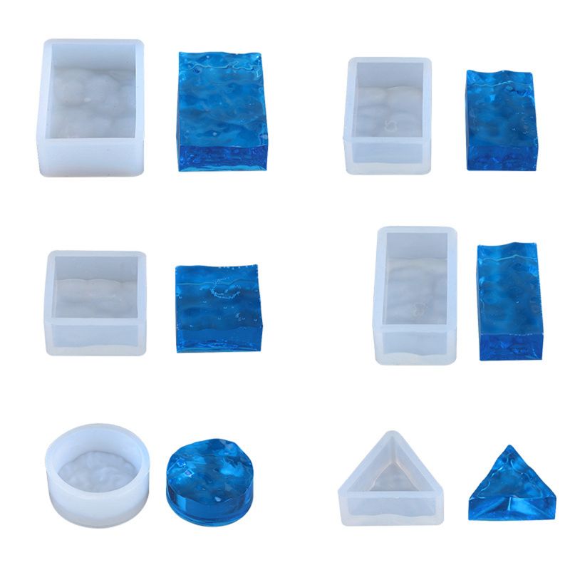 4Pcs Sea Wave Resin Mold Set W - Resin Ocean Wave Mold recension och pris