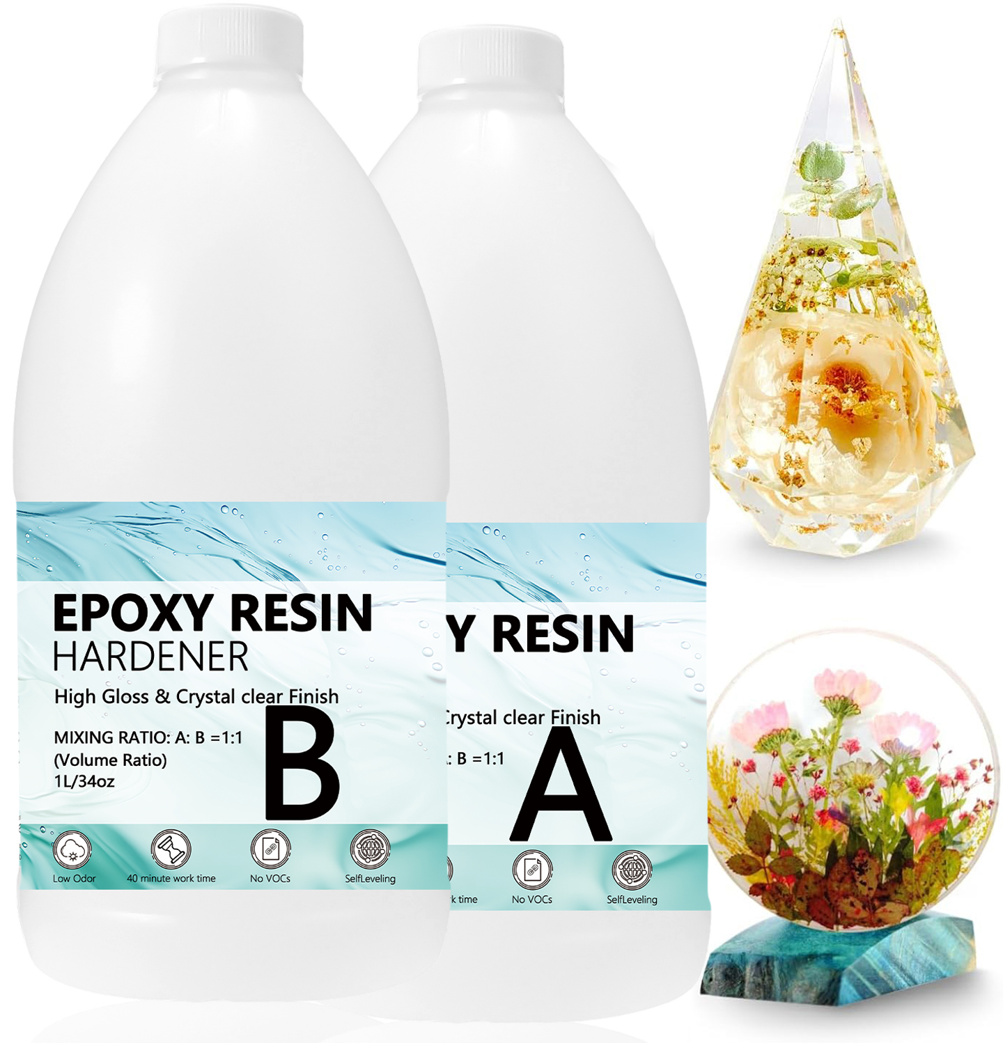 Epoxy Resin Kits Set, Art Kit  - Resin Craft For Beginners recension och pris