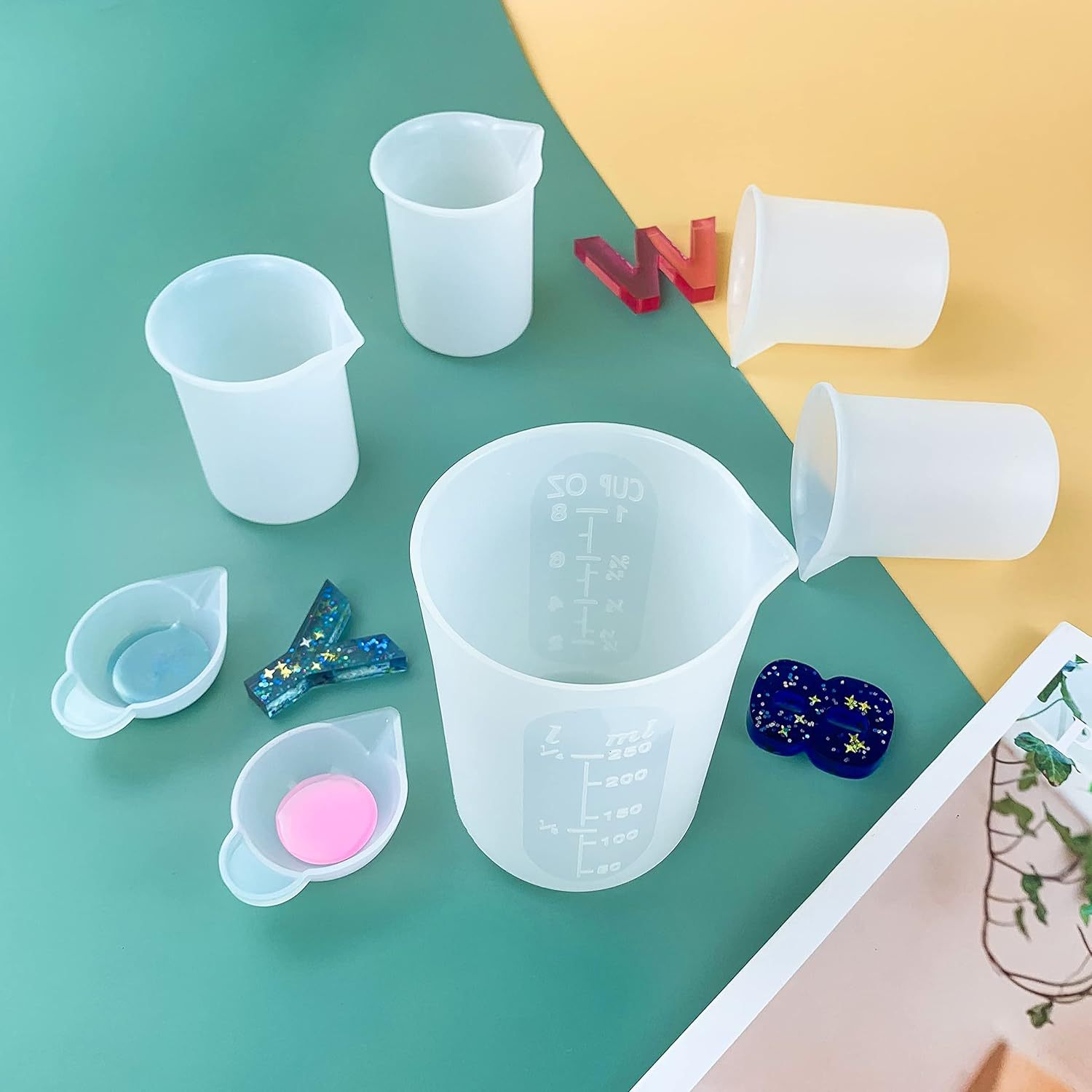Silicone Mixing Measuring Cups - Mixing Cup Silicone recension och pris