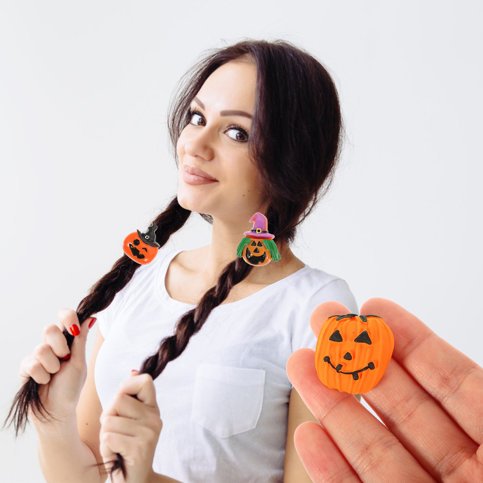 24Pcs Resin Halloween Pumpkin  - Resin Craft Supplies recension och pris