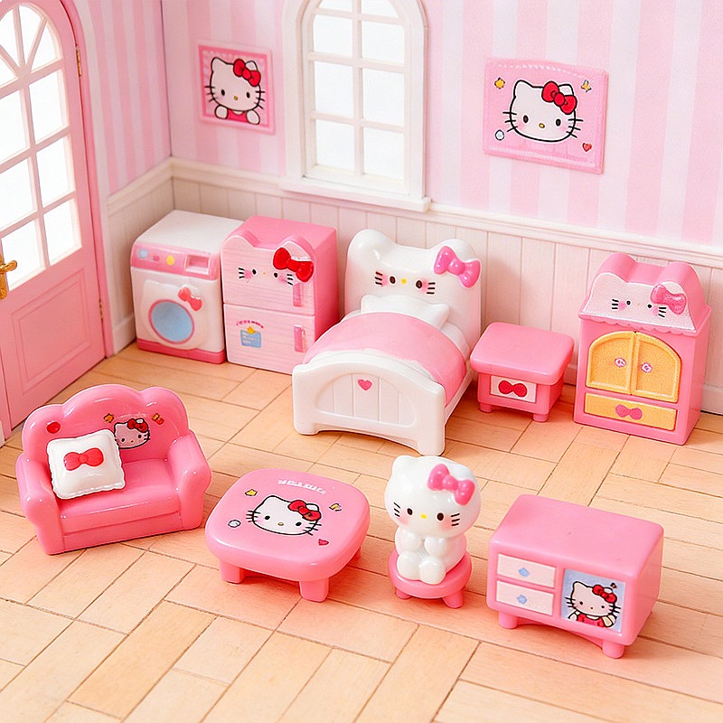 100pcs Kawaii Sanrio Hello Kit - Resin Craft Supplies recension och pris