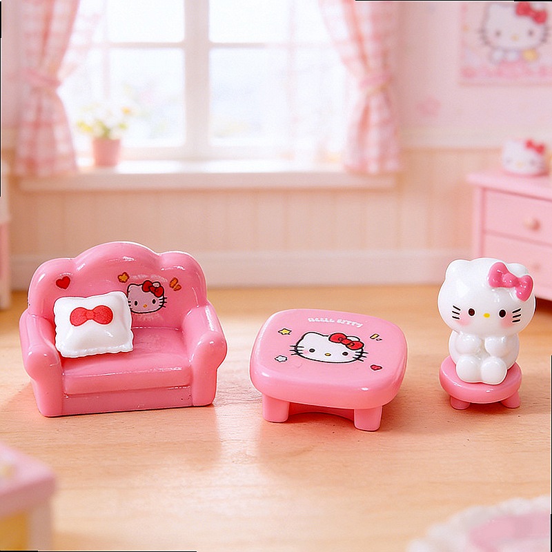 100pcs Kawaii Sanrio Hello Kit - Resin Craft Supplies recension och pris