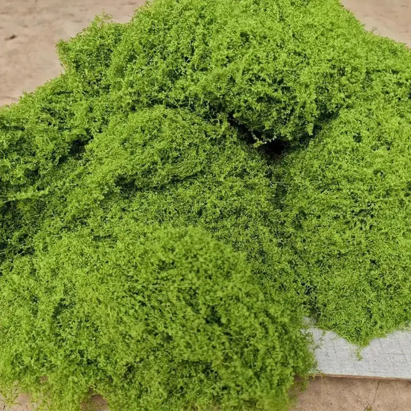 Green Fake Moss DIY Crafts Gra - Terrarium Moss Art recension och pris