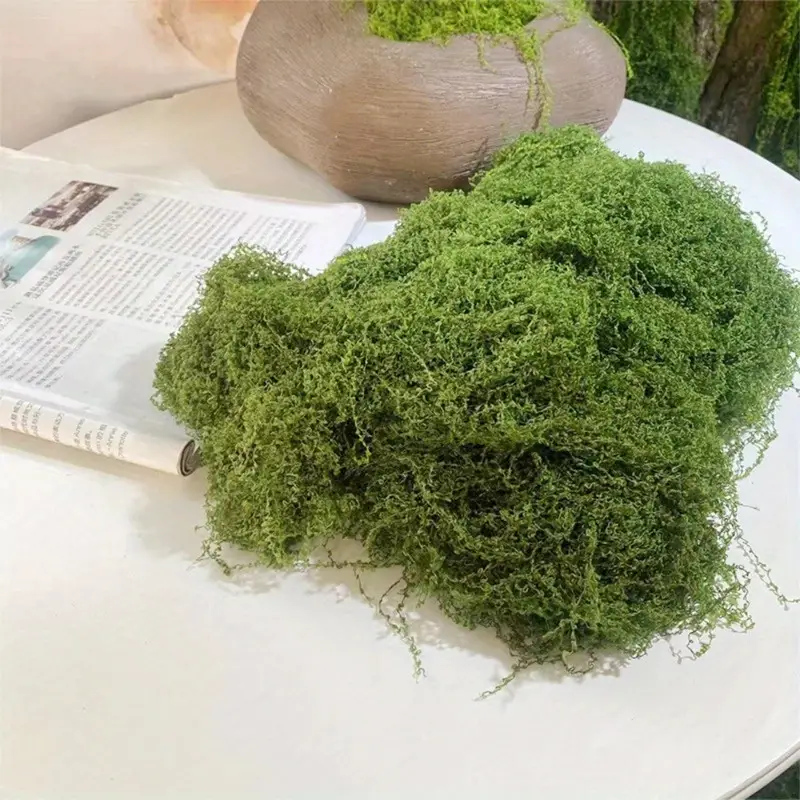 Green Fake Moss DIY Crafts Gra - Terrarium Moss Art recension och pris