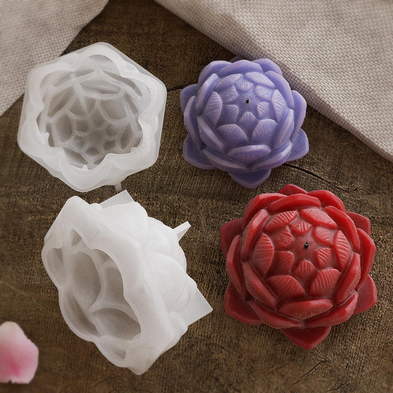 1PC Lotus Flower Candle Mold S - Resin Craft Ideas recension och pris