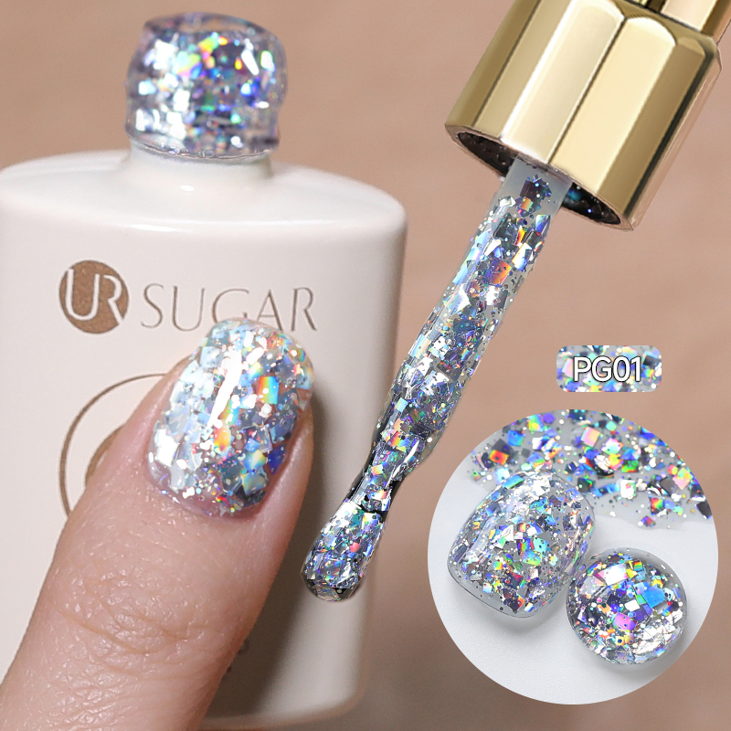 UR SUGAR 6PCS Chunky Glitter G - Resin Glitter Pack recension och pris