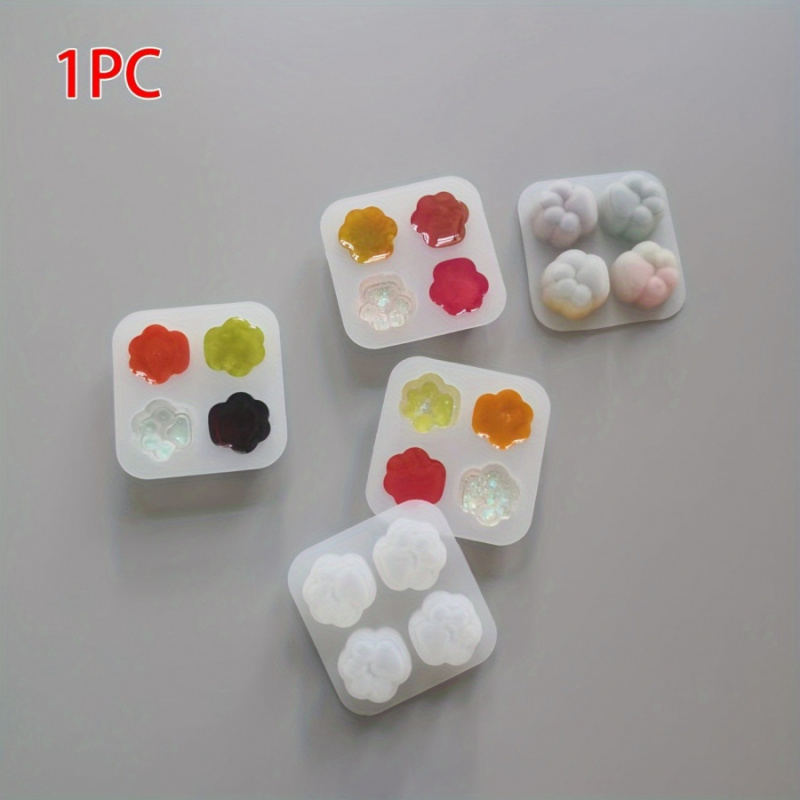 1Cat Paw Pattern Silicone Mold - Epoxy Uv Resin Kit recension och pris
