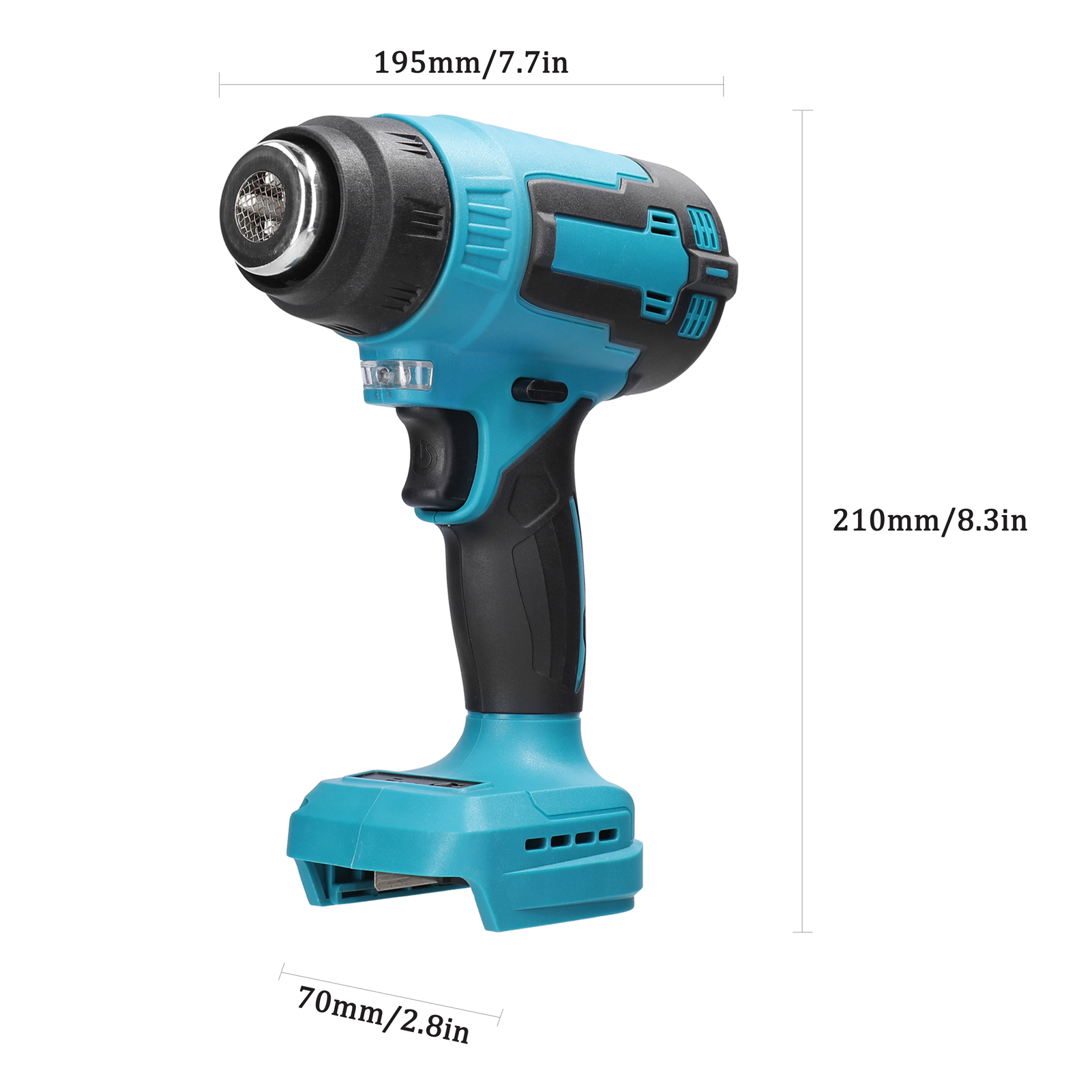 300W Cordless Hot Air Machine  - Heat Gun Small recension och pris
