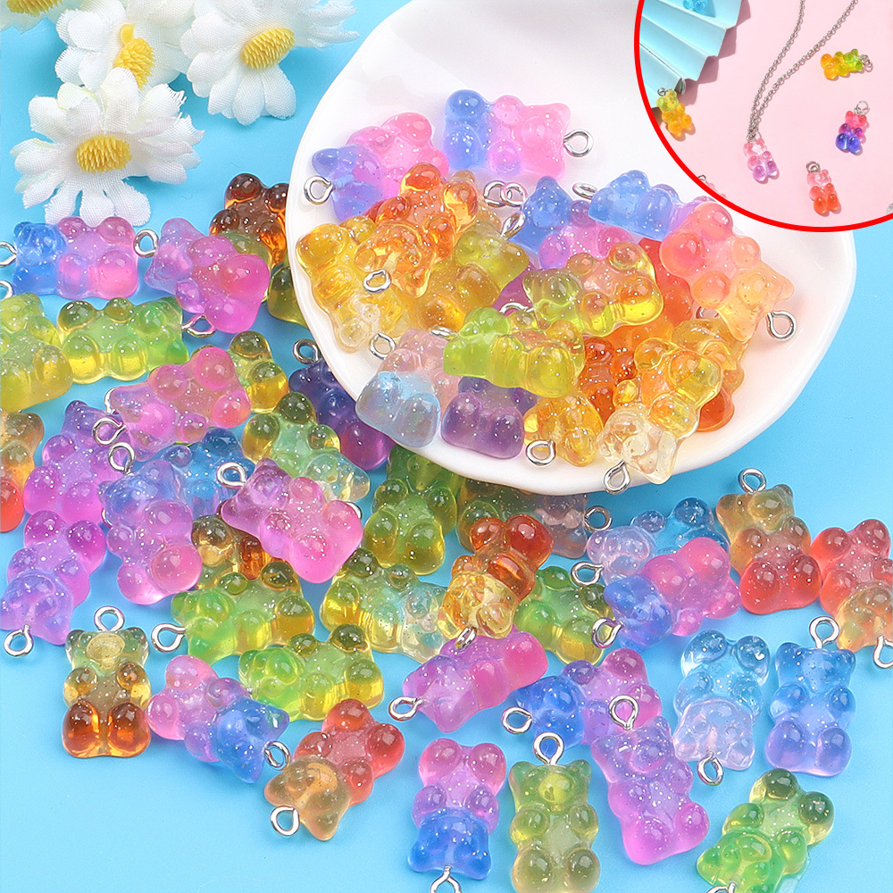 10/30/60pcs Dual Color Resin B - Resin Craft Projects recension och pris