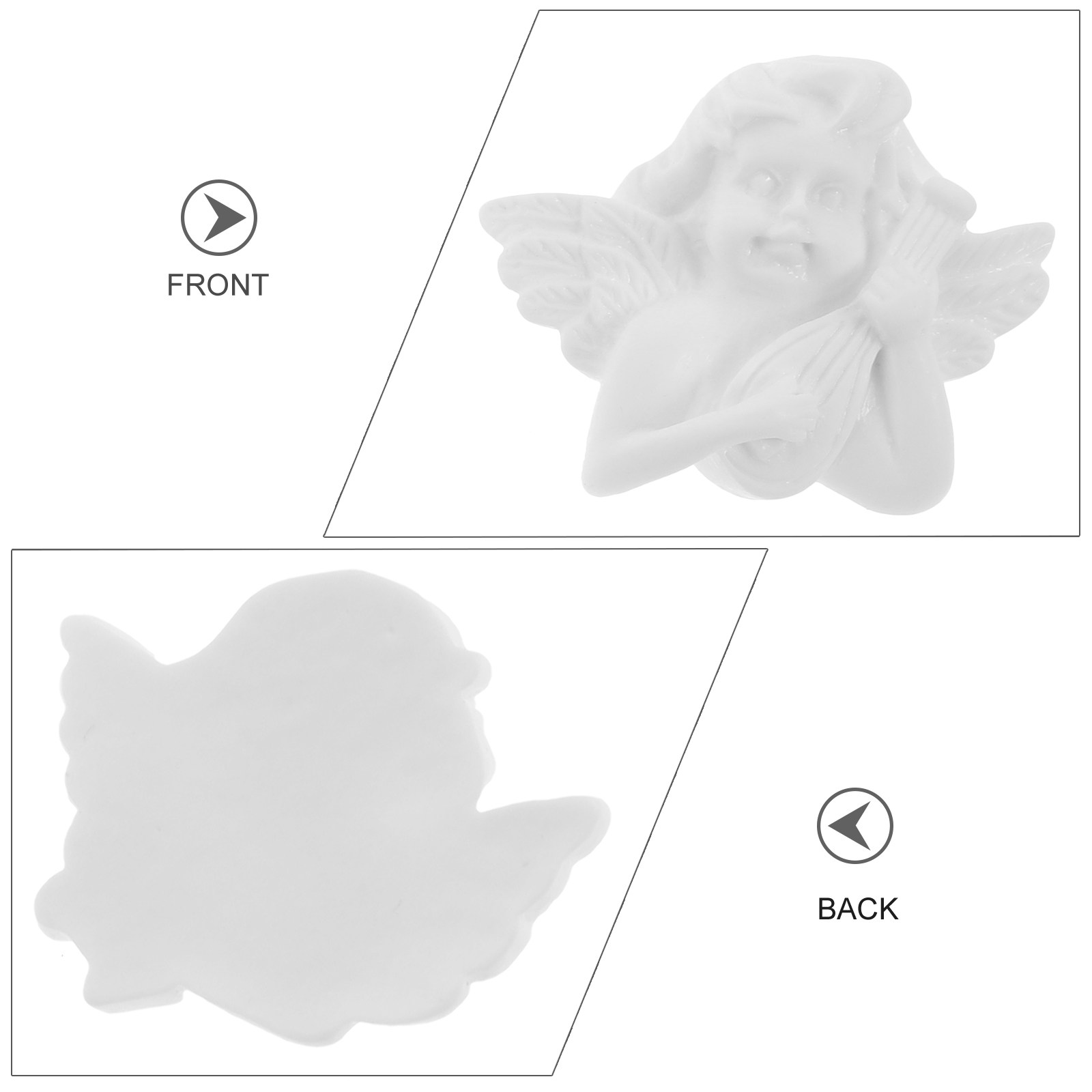 Mini Resin Angel Embellishment - Resin Craft Supplies recension och pris