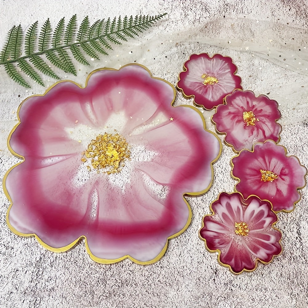 1-piece 13-inch large flower t - Silicone Mold Tray recension och pris