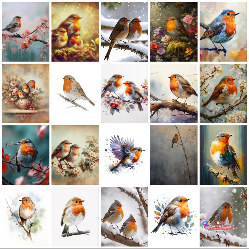 unframe Robin Bird Cute Robin  - Resin Craft Kit recension och pris