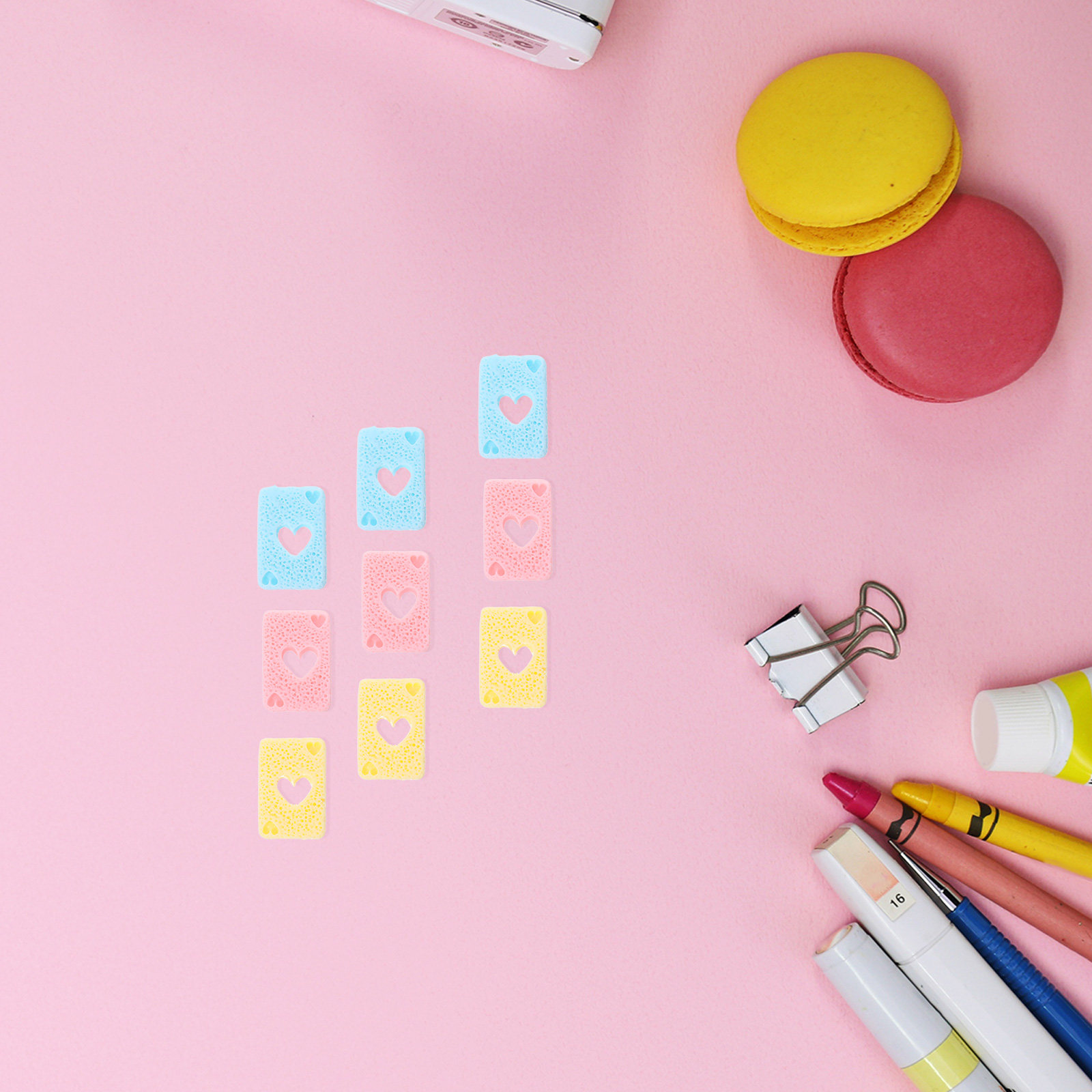 30Pcs Resin Playing Card Charm - Resin Crafts Diy recension och pris