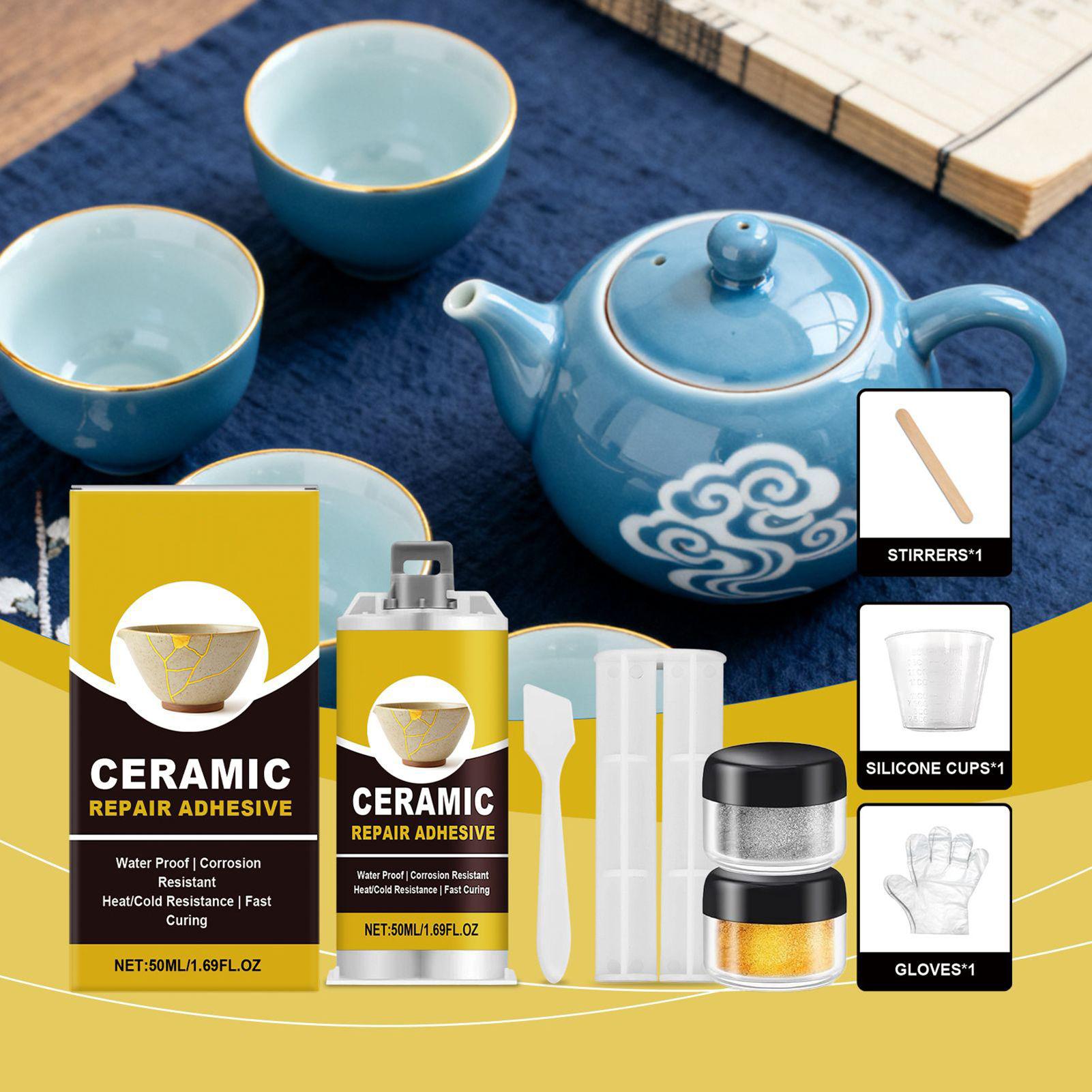 Ceramic Glass Repair Kit Epoxy - Resin Craft Workshop recension och pris