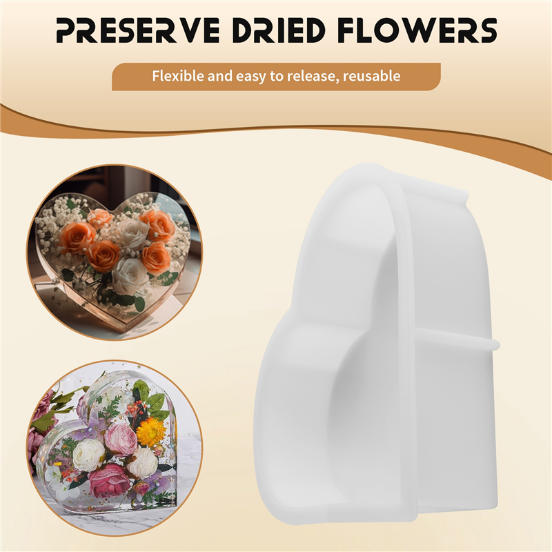 Y51A-Large Silicone Molds For  - Flower Preservation Resin recension och pris