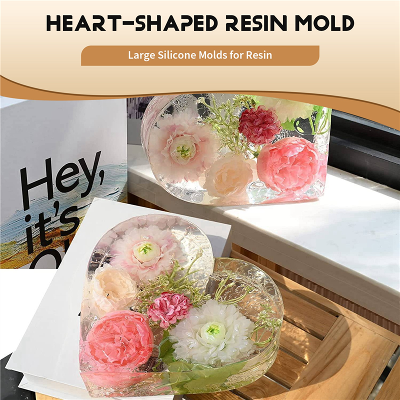 Y51A-Large Silicone Molds For  - Flower Preservation Resin recension och pris