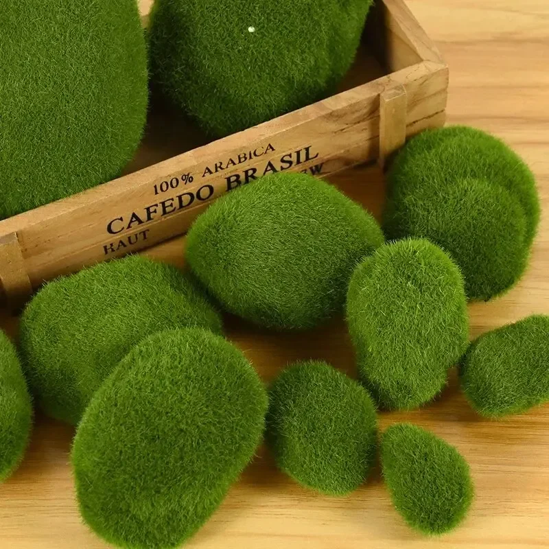 10pcs Artificial Moss Stones F - Terrarium Moss Art recension och pris