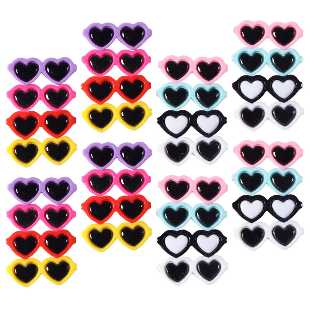 50Pcs Delicate Glasses Resin C - Resin Crafts Diy recension och pris